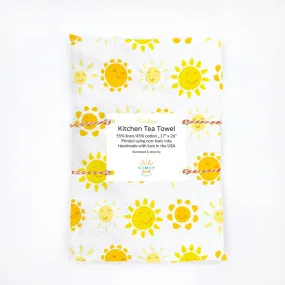 Sunshine Tea Towel - Linen/Cotton