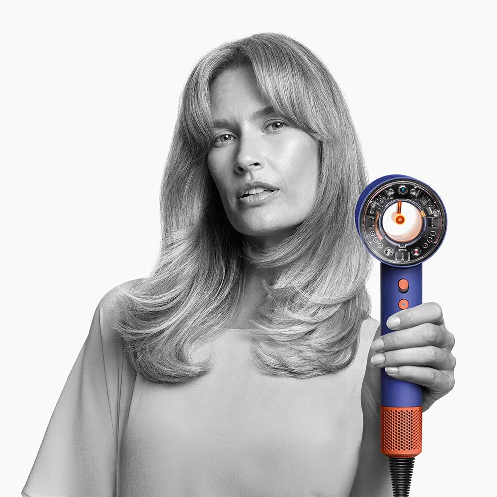 Supersonic Nural™ Hair Dryer Vinca Blue/Topaz Orange