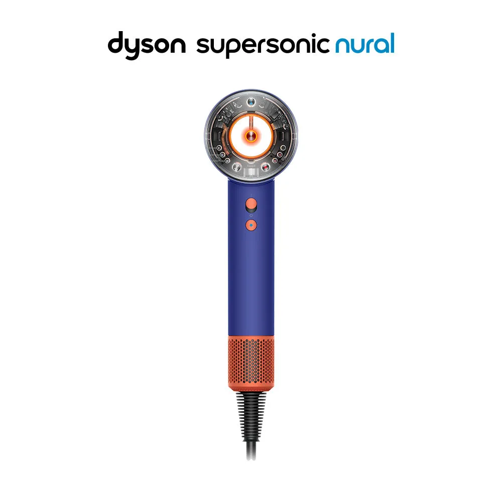 Supersonic Nural™ Hair Dryer Vinca Blue/Topaz Orange