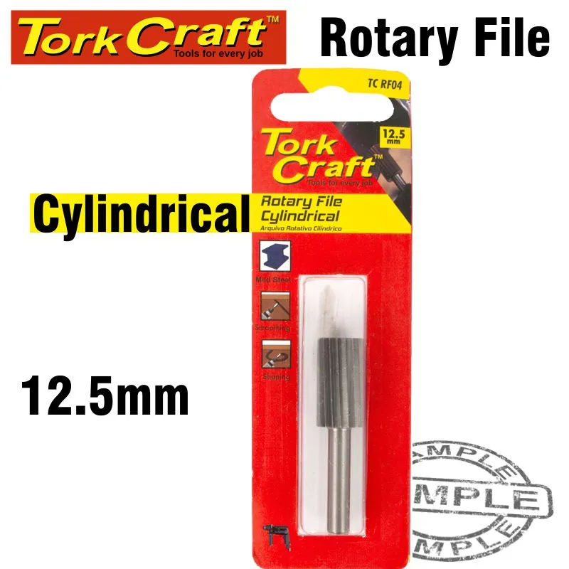 TORK CRAFT ROTARY FILE CYLINDRICAL TC RF04