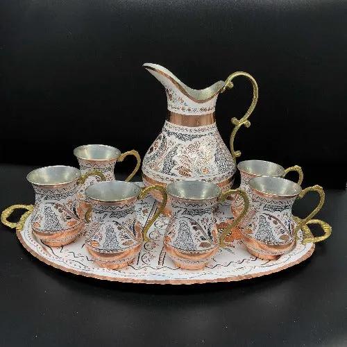 Traditional Turkish Buttermilk (Ayranlık) Set