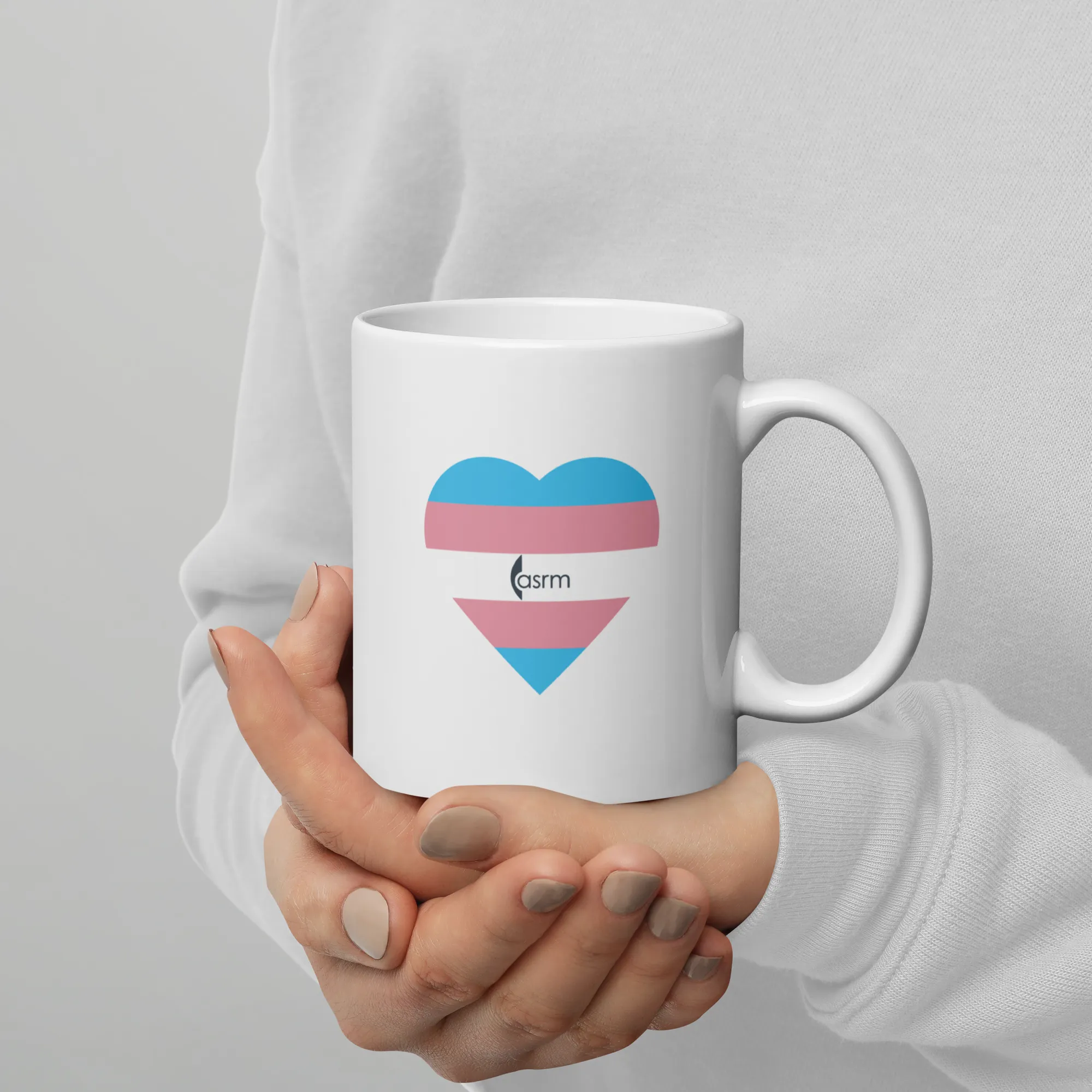 Trans Care is Health Care White Glossy Mug