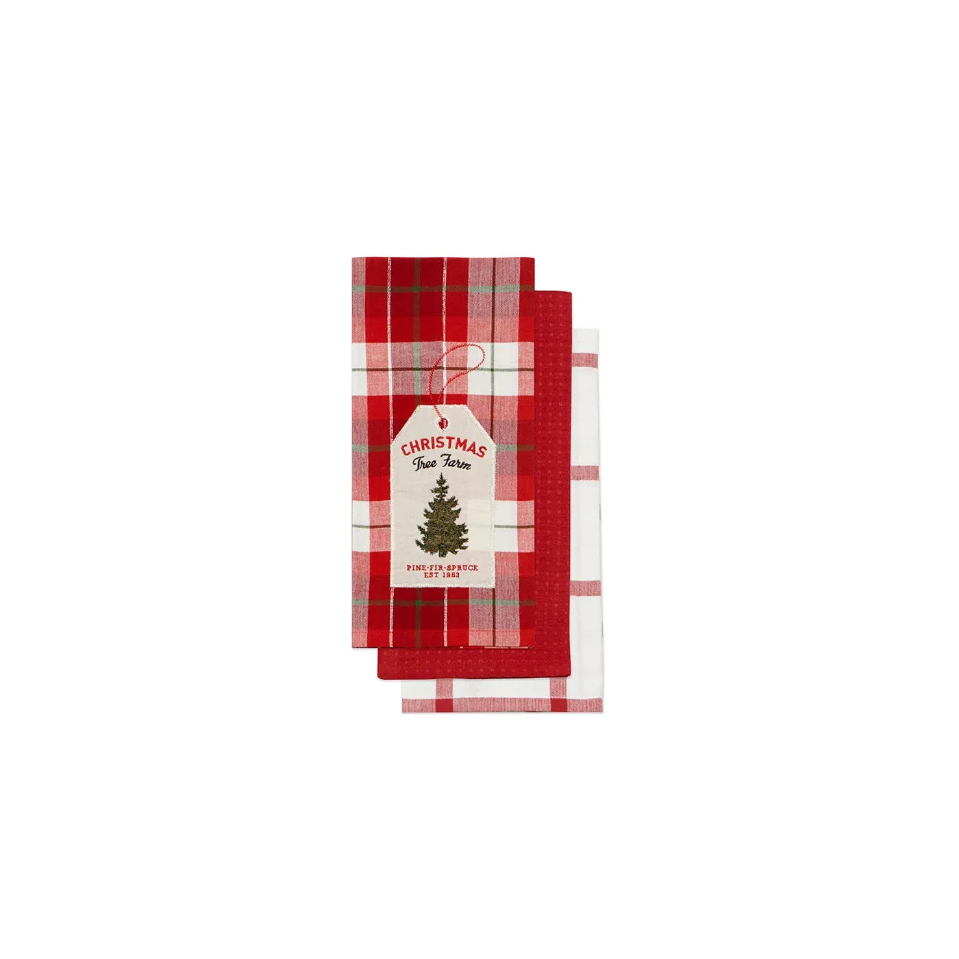 Tree Farm Kitchen Towel Set Of 3