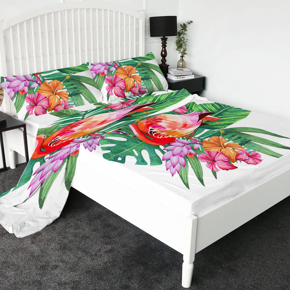 Tropical Flamingo Sheet Set