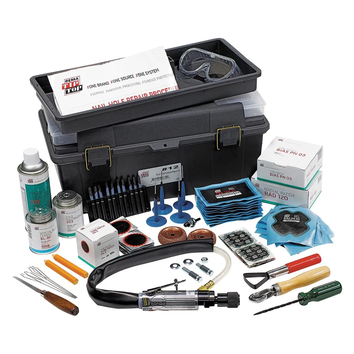 Truck Tire Puncture Repair Kit, #12