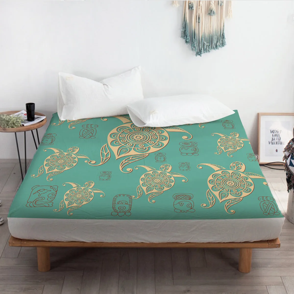 Turtles in Turquoise Sheet Set