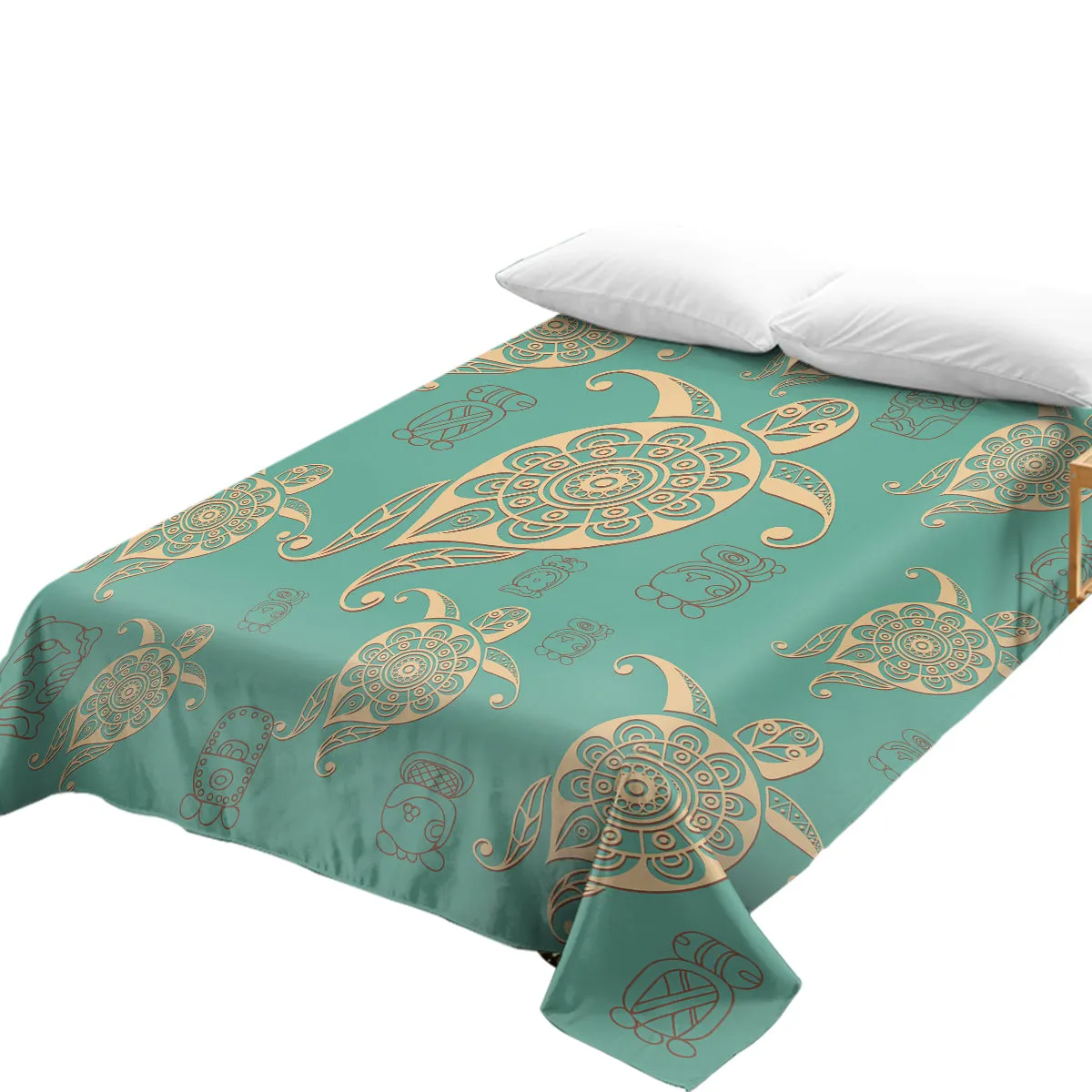 Turtles in Turquoise Sheet Set