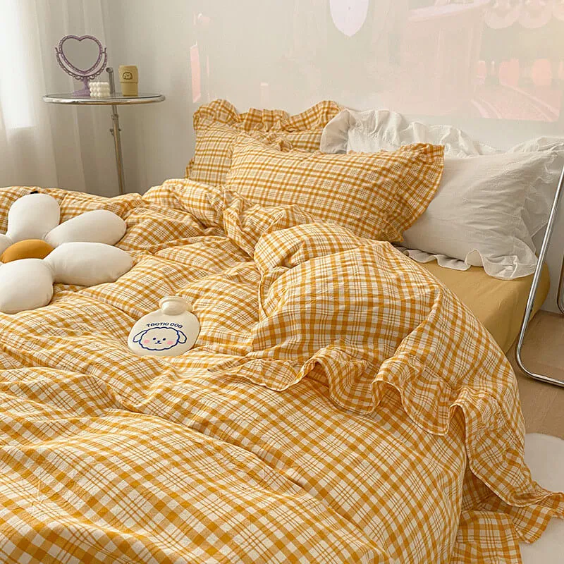 Twin Plaid Bedding