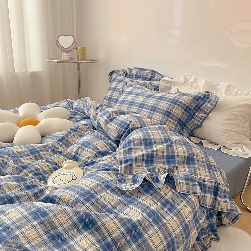 Twin Plaid Bedding