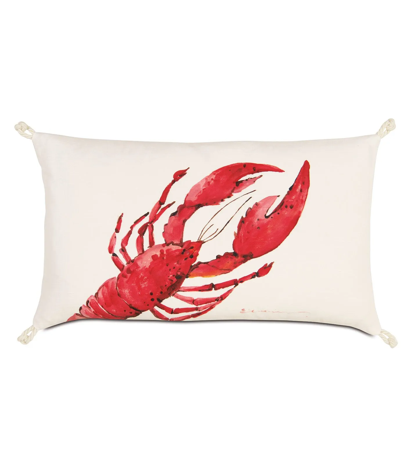 Under The Sea Sebastian Lumbar Pillow Cover 13x22