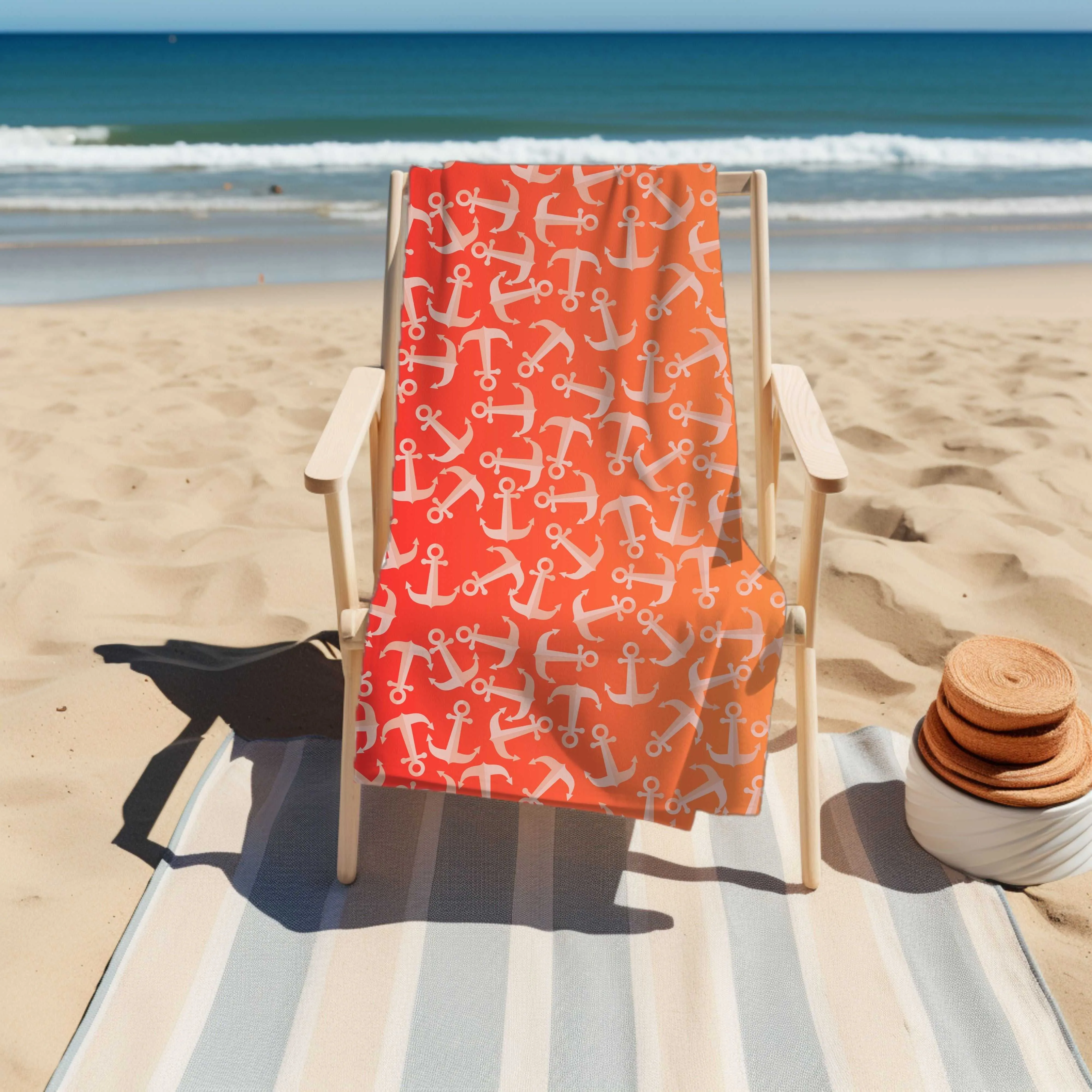 Vibrant Beach Towel | Choose Your Size