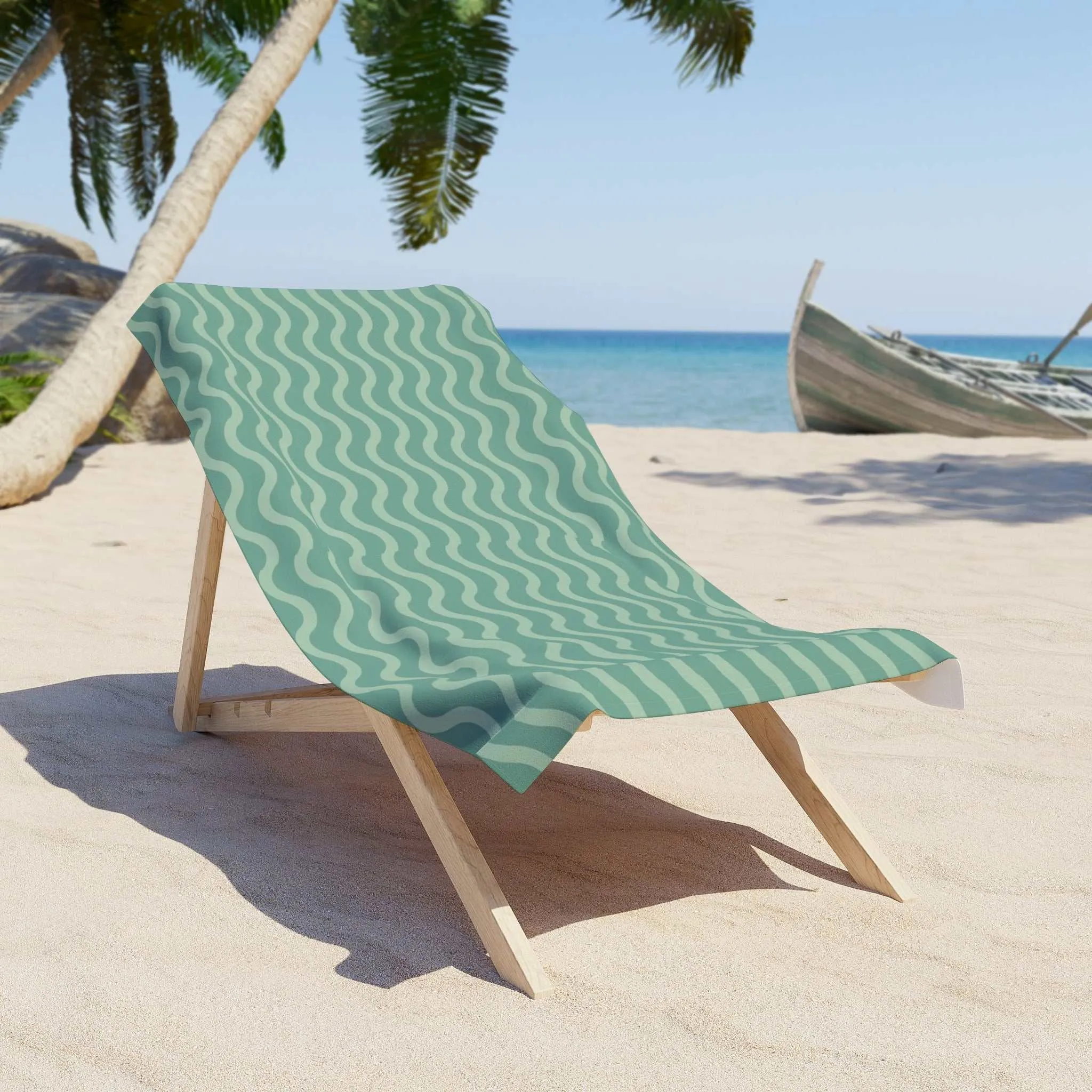 Vibrant Beach Towel - Luxurious and Plush