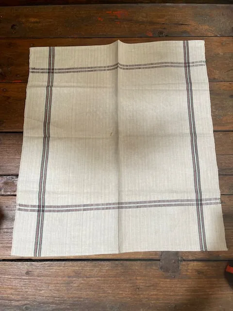 Vintage European Linen Tea Towel  #6643