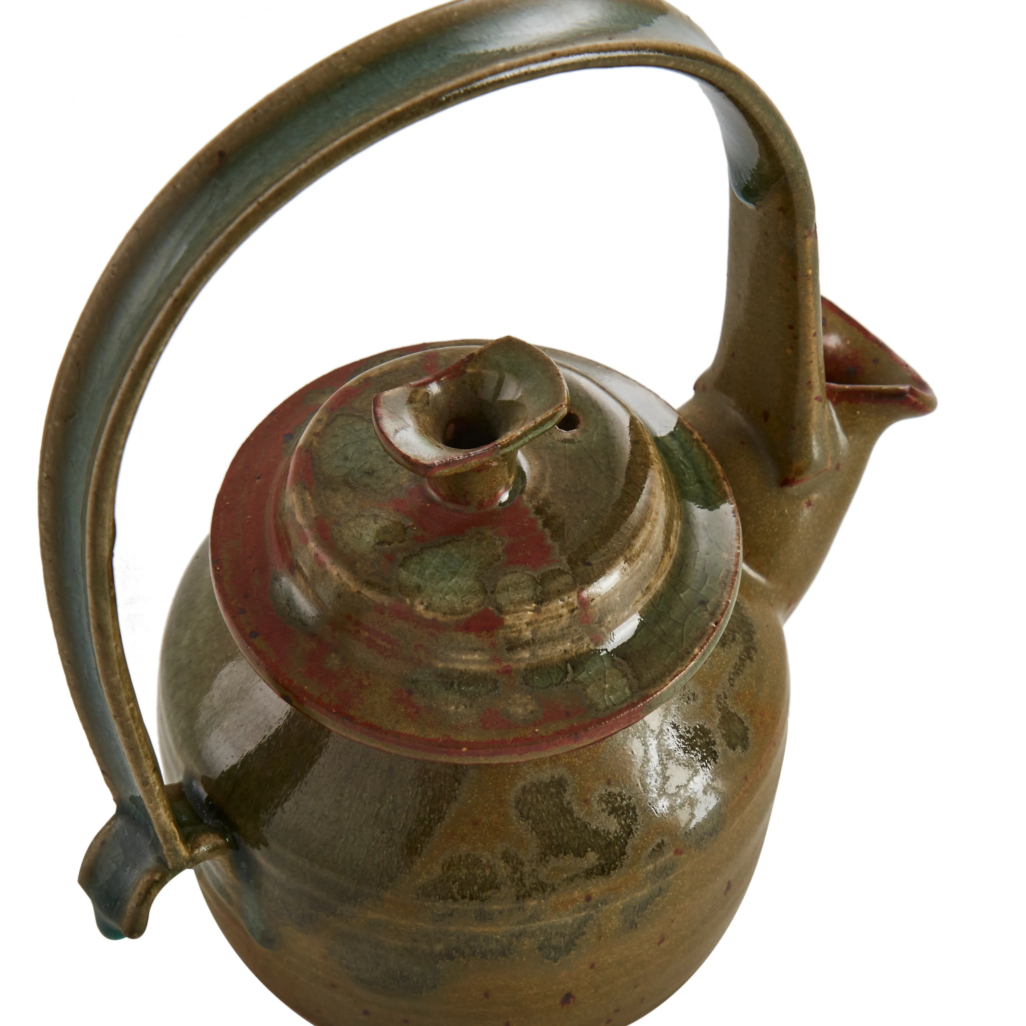 Vintage green kettle