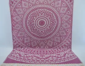 Violet Mandala 100% Cotton Towel