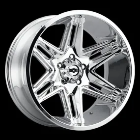 Vision Off-Road 363 Razor 22X10 5X139.7 -19mm Chrome