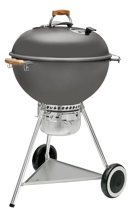 Weber 70th Anniversary Series 19521001 Kettle Charcoal Grill, 363 sq-in Primary Cooking Surface, Hollywood Gray :EA: QUANTITY: 1