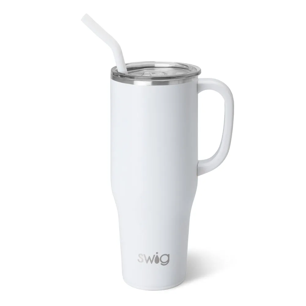 White Mega Mug 40oz