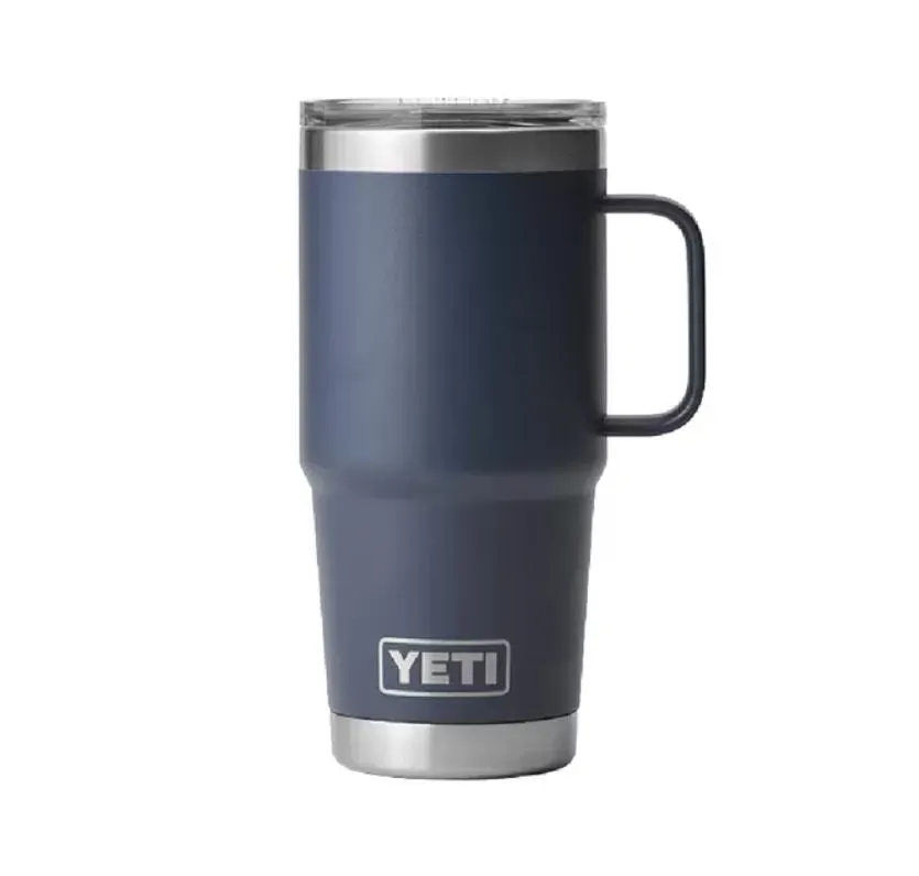 YETI RAMBLER 20 OZ TRAVEL MUG W/ STRONGHOLD LID