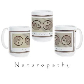 Yin Yang Coffee Mug "Metal" (Naturopathy)