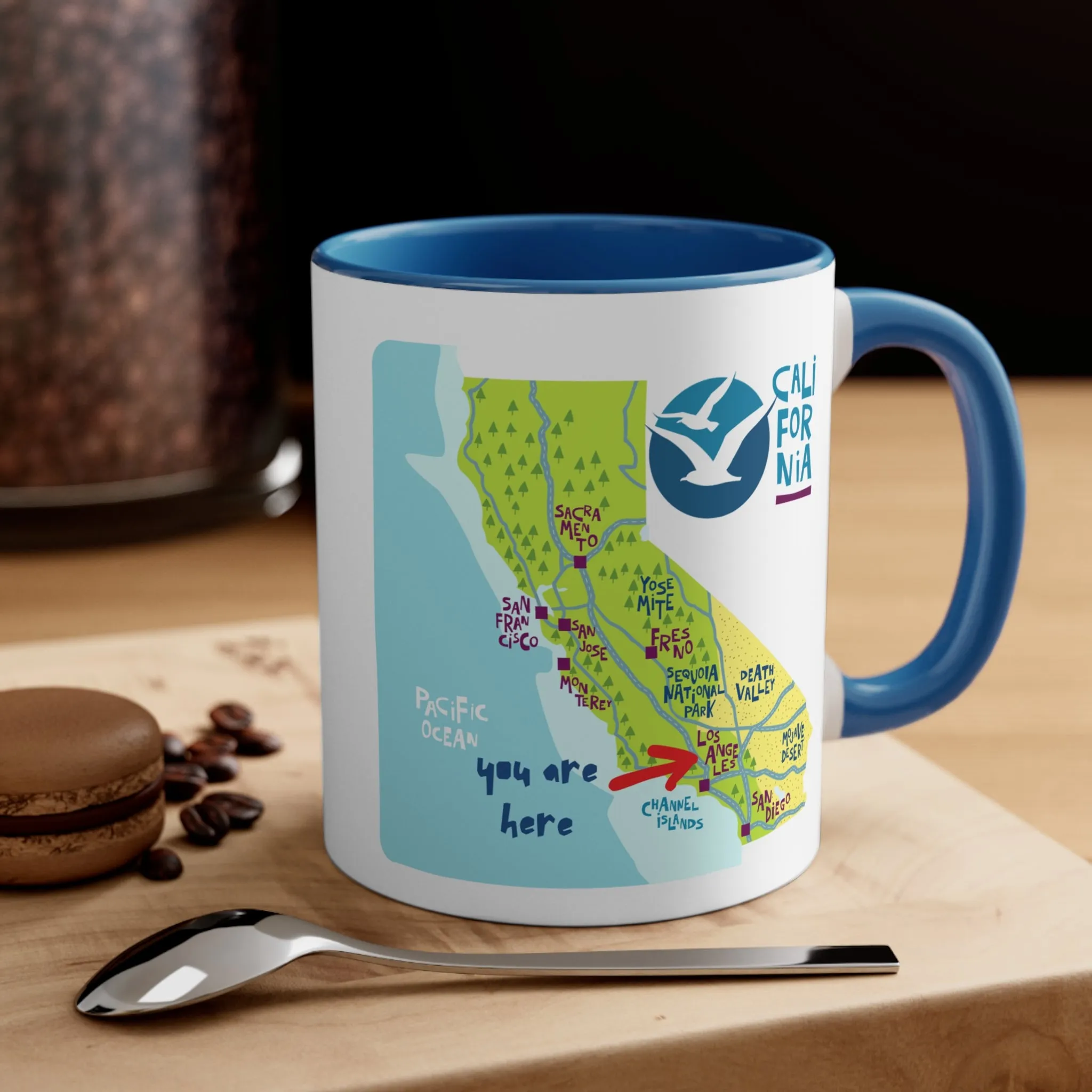 You are here, Accent Coffee Mug, 11oz