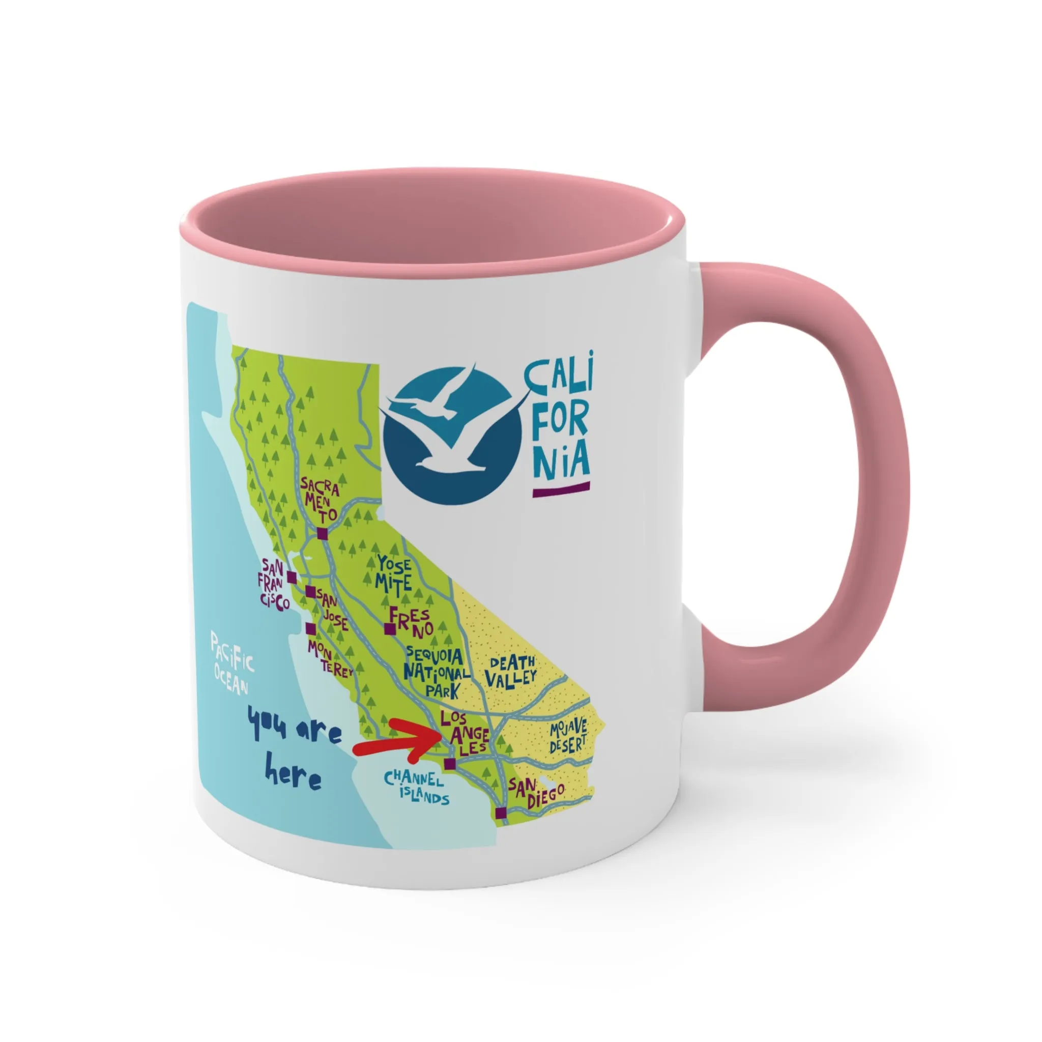 You are here, Accent Coffee Mug, 11oz